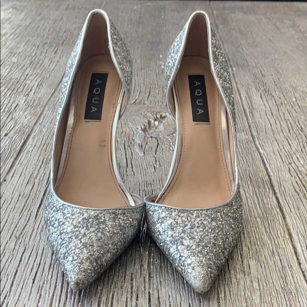 Sequins heels from Aqua, size 8